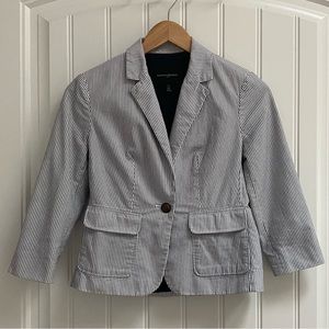 Banana Republic Pin Striped Blazer 0P
